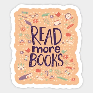 Read more books Sticker